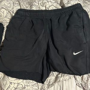nike sweat shorts